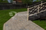 Тротуарная плитка Старый город Ландхаус, Color Mix Песчаник, 80 мм — изображение 4