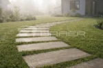 Тротуарная плитка Сити 900 х 400, Color Mix Миндаль, 80 мм